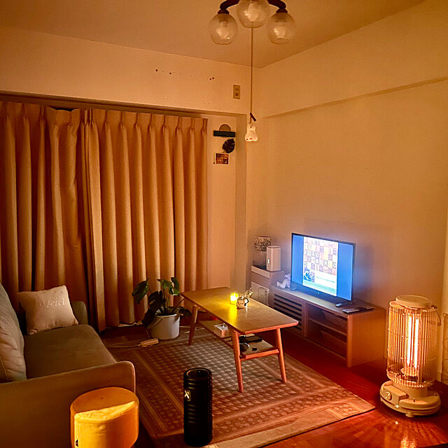 komonoのニトリ-テレビ台(ローボードNブレイス 120LB LBR) の家具・インテリア写真
