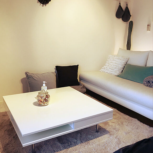 hina139のイケア-【IKEA Original】SANELA -サネーラ- クッションカバー ライトグリーン 40x65 cmの家具・インテリア写真