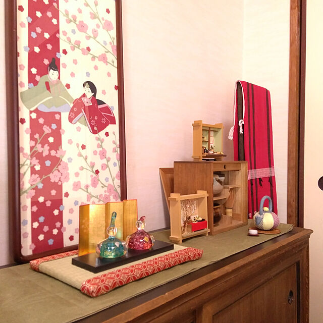 kazunokoの-濱文様　絵てぬぐい　桃の節句の家具・インテリア写真