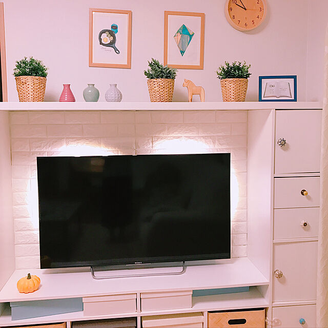 Stのイケア-IKEA・イケア テレビ台 LAPPLAND テレビ収納ユニット, ホワイト（603.525.70）の家具・インテリア写真