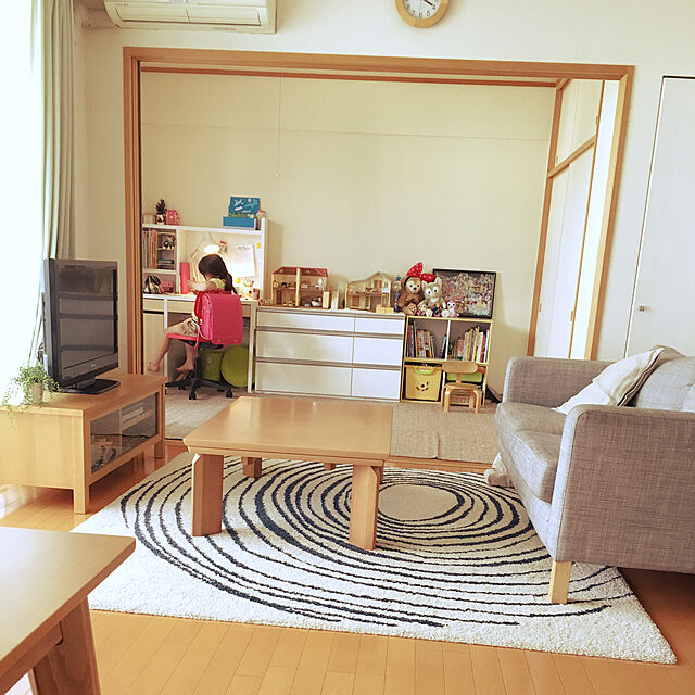 Yo..koのニトリ-掛け時計(グラノCM1161 NA) の家具・インテリア写真