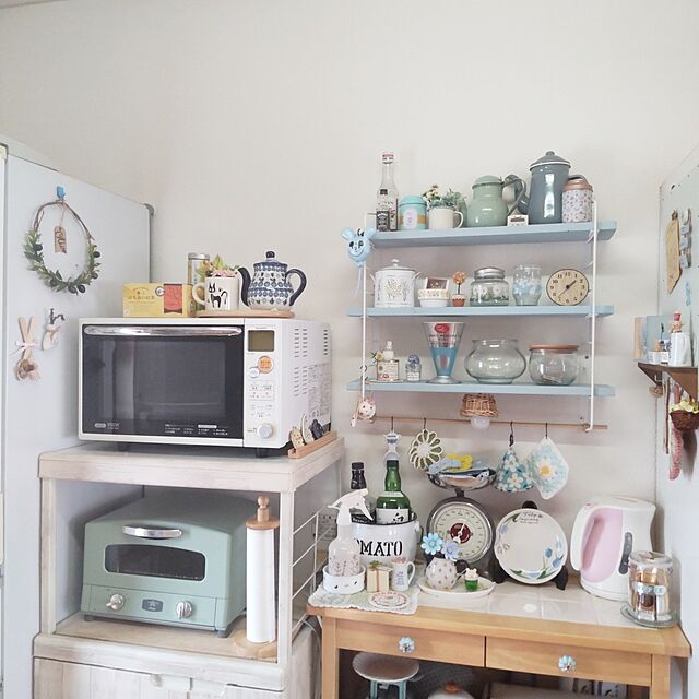 PiyoDonaRoseのダルトン-ダルトン キッチンスケール ハカリ アンティークガルバナイズの家具・インテリア写真