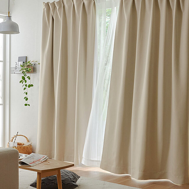 nissenの-1級遮光カーテン（選べる10色）の家具・インテリア写真