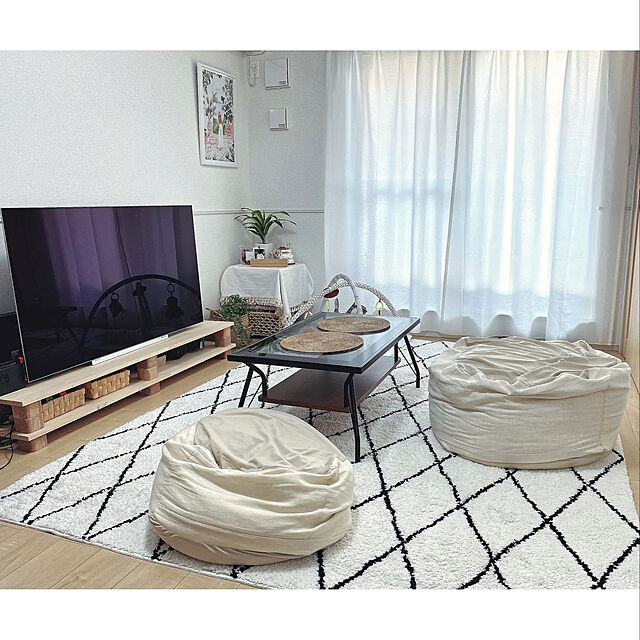 Oriorioのニトリ-ビーズソファカバー 標準サイズ専用(R ブレンド i) の家具・インテリア写真