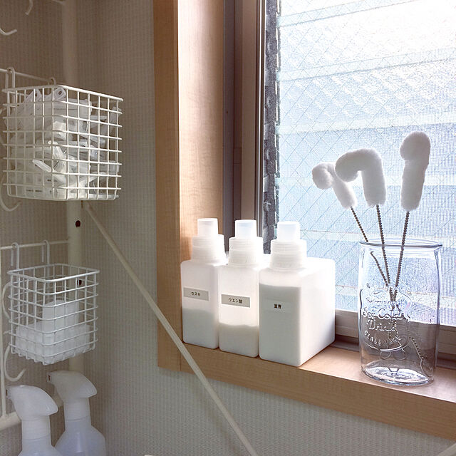 miyuの無印良品-隅まで洗えるボトル用ブラシの家具・インテリア写真