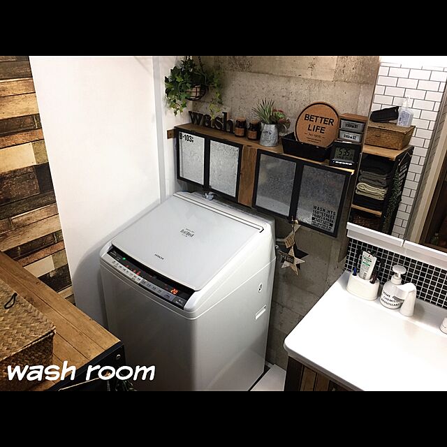 airararaの-【送料無料】日立 9．0kg洗濯乾燥機 オリジナル ビートウォッシュ ホワイト BW-DV90AE4 W [BWDV90AE4W]の家具・インテリア写真