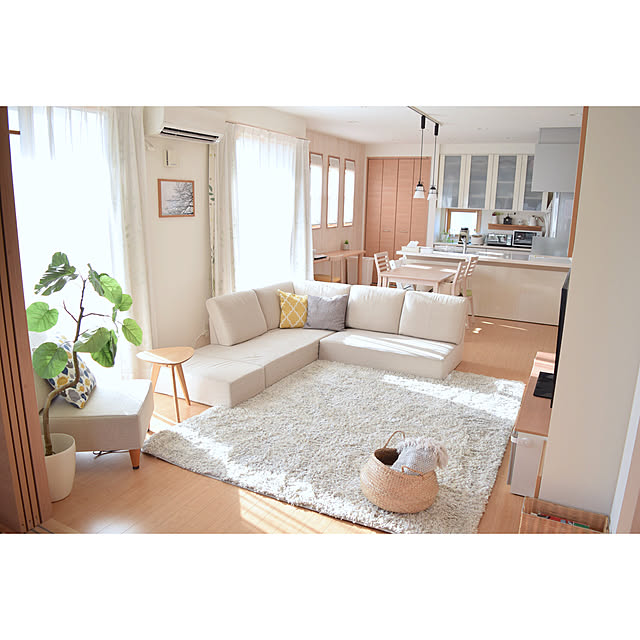 asukaの-サイドテーブル　ビスキュイ　おにぎり型　39.5cm （ コーヒーテーブル ソファサイド ナイトテーブル　花台 送料無料 ）の家具・インテリア写真