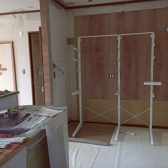 tinytedのIKEA (イケア)-IKEA(イケア) ALGOT 196 cm 80218533 壁用支柱、ホワイトの家具・インテリア写真