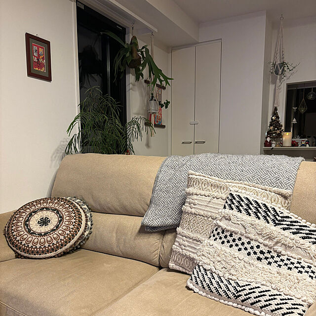A.Iのニトリ-クッションカバー(IN サンドO 45×45cm) の家具・インテリア写真