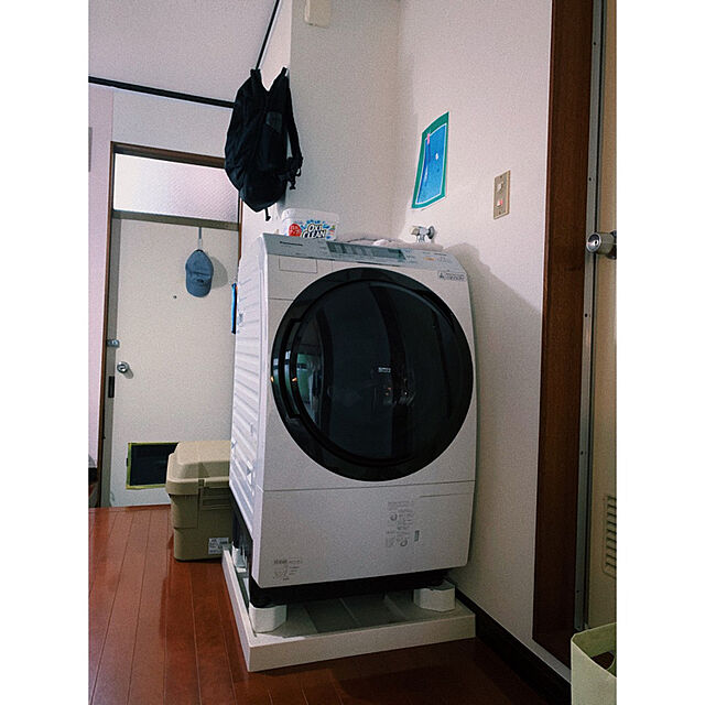 apartment_284のパナソニック(Panasonic)-パナソニック 10.0kg ドラム式洗濯乾燥機【左開き】クリスタルホワイトPanasonic 泡洗浄 NA-VX3700L-Wの家具・インテリア写真