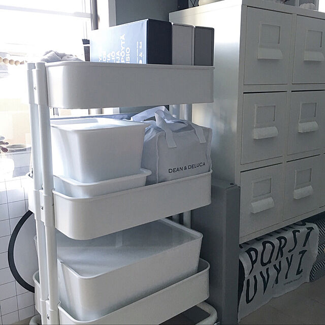 amipamaのイケア-キャビネット 引き出し付き SPRUTT ホワイト 通販 302.940.20 IKEA イケアの家具・インテリア写真