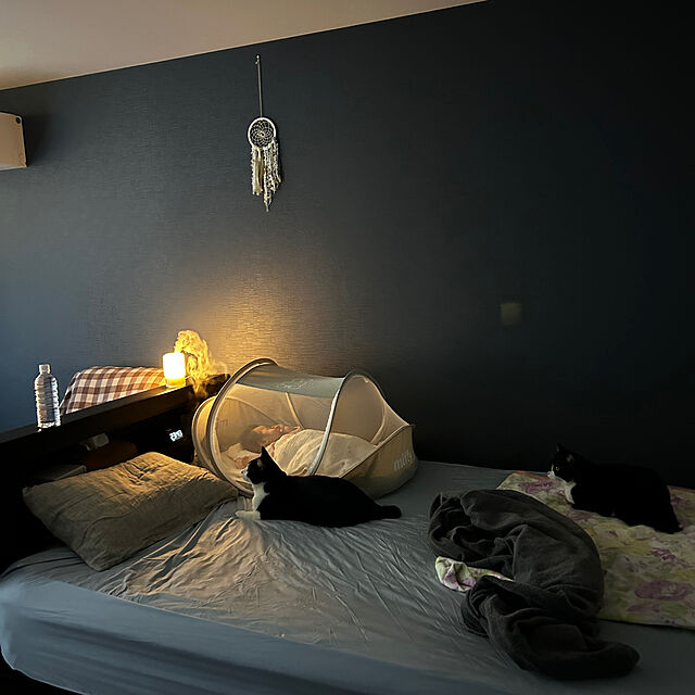 porinの-【新生活応援】西川 ミッフィー コンパクトベッド ベビー蚊帳 お昼寝 持ち運び可能 専用バック付き 90×60×45cmの家具・インテリア写真