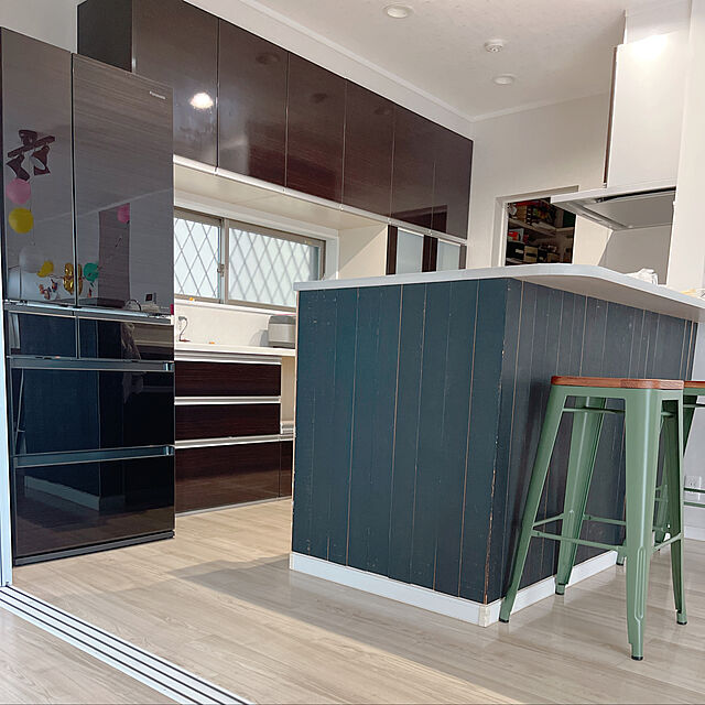 yuzuhimeのパナソニック-パナソニック 冷蔵庫 幅68.5cm 600L アルベロダークブラウン NR-F608HPX-T 6ドア はやうま冷凍 ナノイーXの家具・インテリア写真