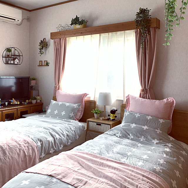 misarikuのニトリ-シングルベッドフレーム(メリッサ3-S H85 LBR LEG) の家具・インテリア写真