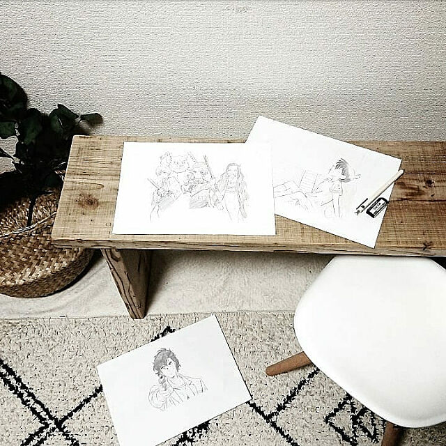 sakiのイケア-IKEA イケア フェイクリーフ ユーカリ グリーン SMYCKA スミッカ 65 cm 003.357.72の家具・インテリア写真