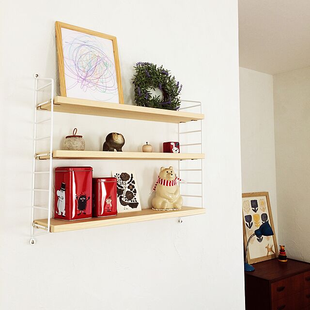 sakichiの-Lisa larson リサラーソン ミニケンネルシリーズ ブルドッグ小 グレー / Minikennel bulldog 犬の置物 イヌ オブジェ 北欧の家具・インテリア写真
