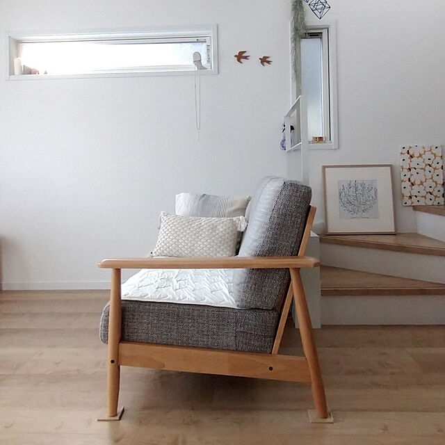 __home_m.のイケア-【IKEA Original】HOVSTA -ホーヴスタ- フォト フレーム 額縁 バーチ 23x23 cmの家具・インテリア写真