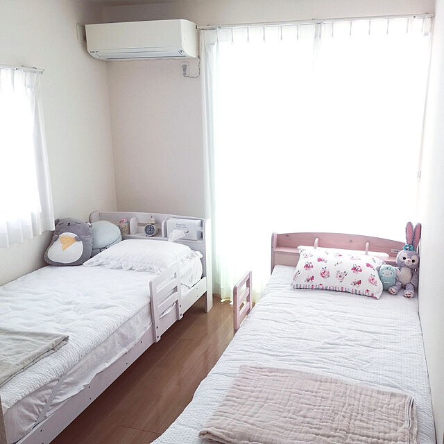 pinokoのニトリ-６重ガーゼケット シングル(コットン i GY S) の家具・インテリア写真