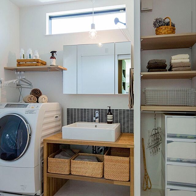 tSaの無印良品-無印良品　アルミ洗濯用ハンガー・３本組　約幅４１ｃｍの家具・インテリア写真