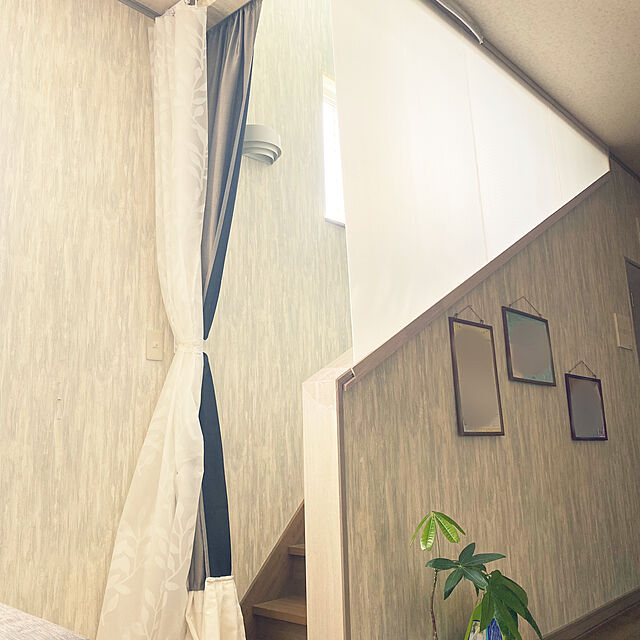 shunasoraのKITCHEN HOME-自由に曲がるカーテンレール(2.0mタイプ)出窓や天井、トラックにも取付可能 カーブレール コーナーレール まがる 長さは4種類(2m 3m 4m 5m)の家具・インテリア写真