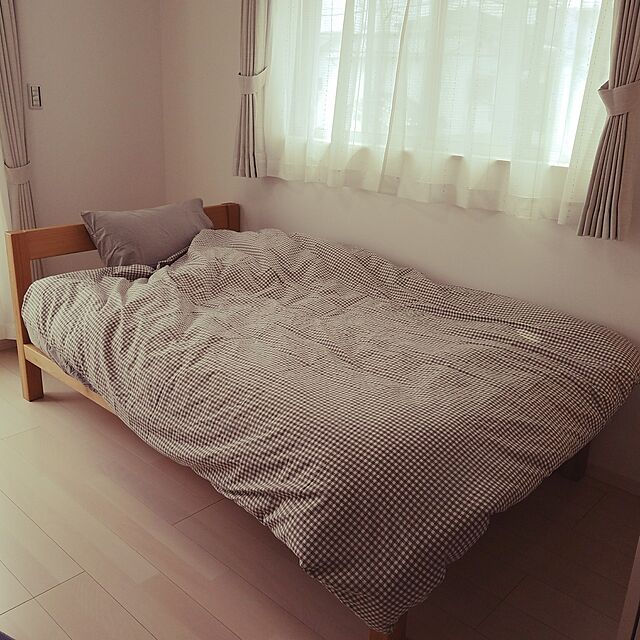 tokutae818の無印良品-ウールわたベッドパッド・ゴム付／ＳＤの家具・インテリア写真