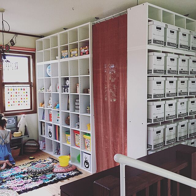 yururiのニトリ-書棚(グレン BS18120WH)  【玄関先迄納品】 【1年保証】の家具・インテリア写真