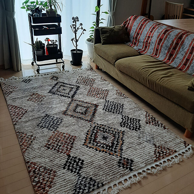 greenmanの萩原-ウィルトン織りラグ MOROCCO（モロッコ） イデ フラム ビジューの家具・インテリア写真