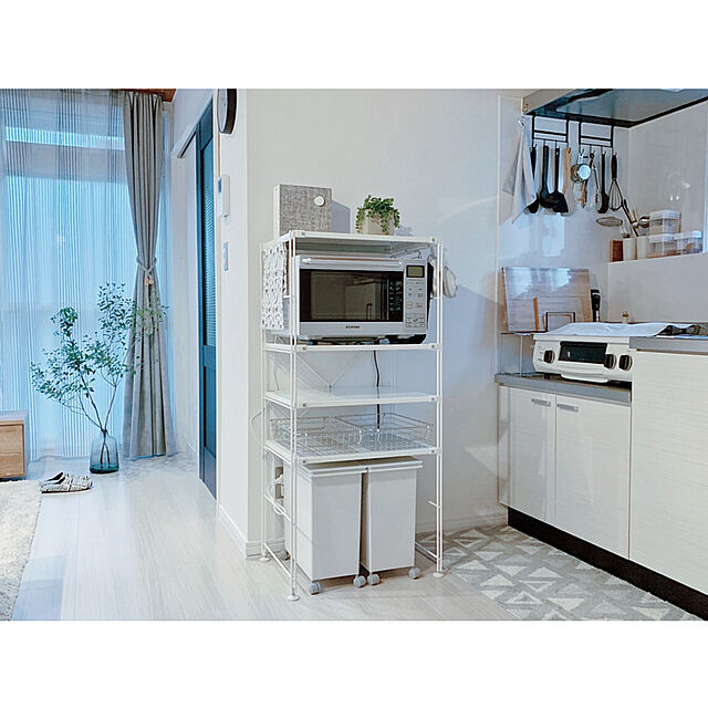 sor.のアイリスオーヤマ-アイリスオーヤマ MO-F1801 [オーブンレンジ 18L フラットテーブル]の家具・インテリア写真