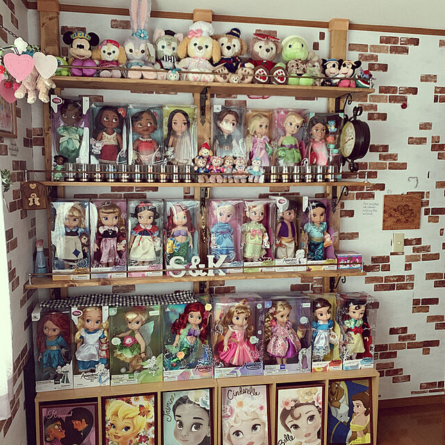 makiの-Disney ディズニー アニメーター ドール 人形 コレクション Frozen 2014 フローズン アナと雪の女王 アナの家具・インテリア写真