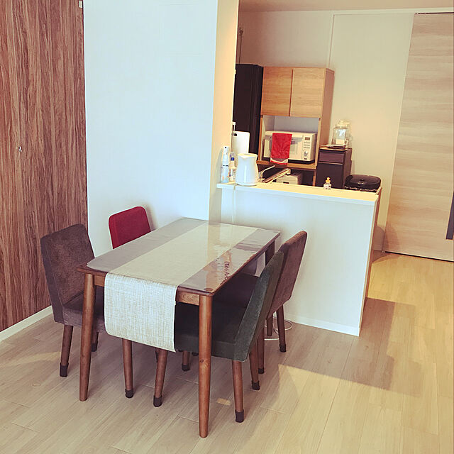 yukoのニトリ-テーブルランナー(シャルロ BE T) の家具・インテリア写真