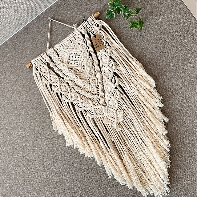 Tenの-流木マクラメ編み タペストリーの家具・インテリア写真