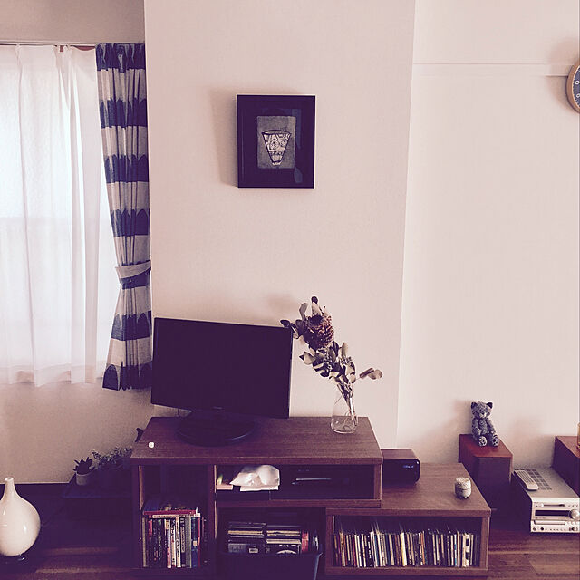 amaotoのニトリ-既製カーテン(カフェモンテ100X178X2) の家具・インテリア写真
