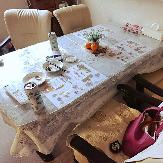 mo.a.i.のニトリ-ダイニングテーブルセット(レベントLBR/レベックスLBR 九州限定) の家具・インテリア写真