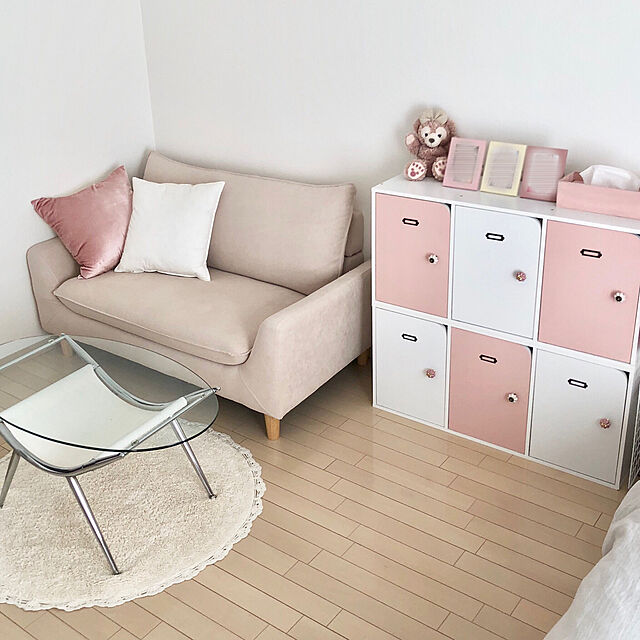 KoRoRoのニトリ-２ウェイ３ドアボックス(パルWH) の家具・インテリア写真