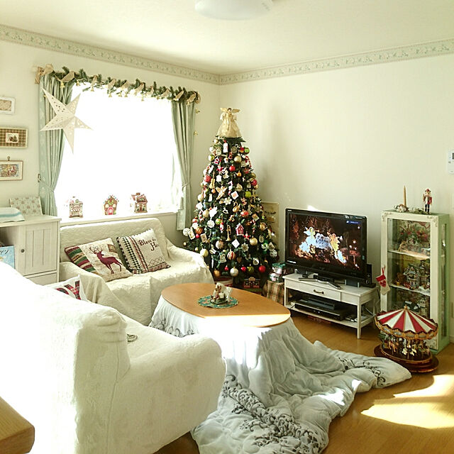 chururiの-シュヴァルツヴァルトツリー・壁掛式・約60cm　壁掛けクリスマスツリー 【ラッピング不可】RS GLOBAL TRADE社　（Tanne Schwarzwald）　アトリエニキティキの家具・インテリア写真