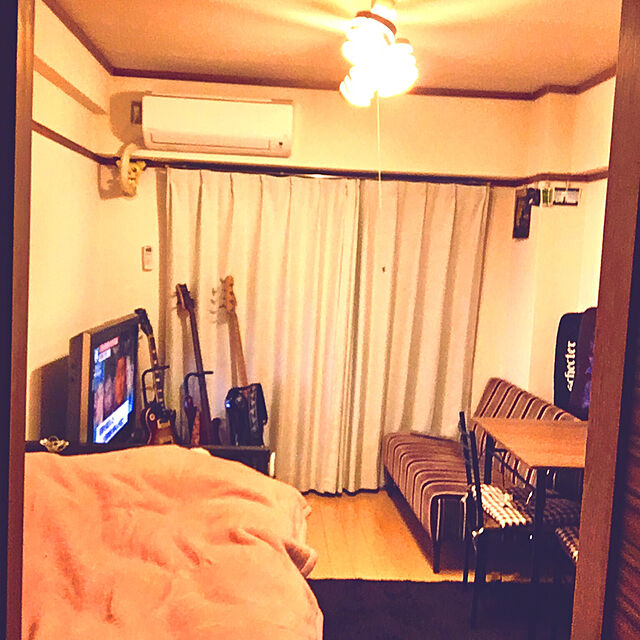 Syrupのニトリ-ソファパイプベッドフレーム(トリニティー BR) の家具・インテリア写真
