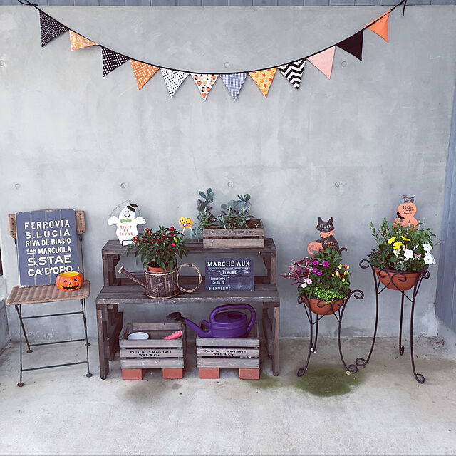 oomimiの-ハロウィン パンプキン ガーデンピック アイアンの家具・インテリア写真