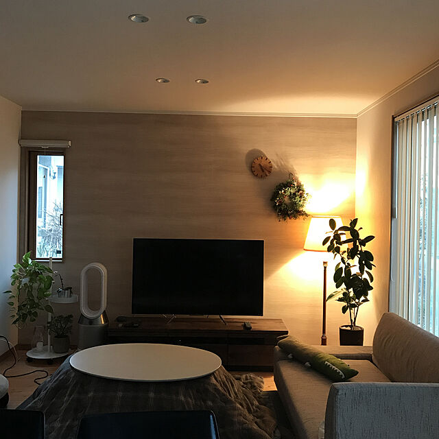 meduのニトリ-リビングこたつ(コラムN 105楕円 WW) の家具・インテリア写真