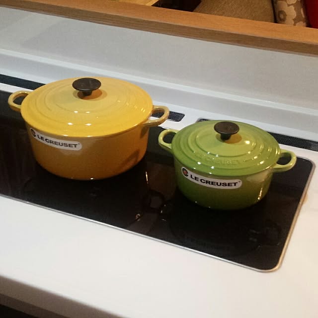 moco-hanamaruの-Le Creuset ル・クルーゼ　 18cm ココット・ロンド (パーム） 2QT　ルクルーゼの家具・インテリア写真