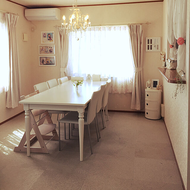 Nのイケア-EKEDALEN エーケダーレン 伸長式テーブルの家具・インテリア写真