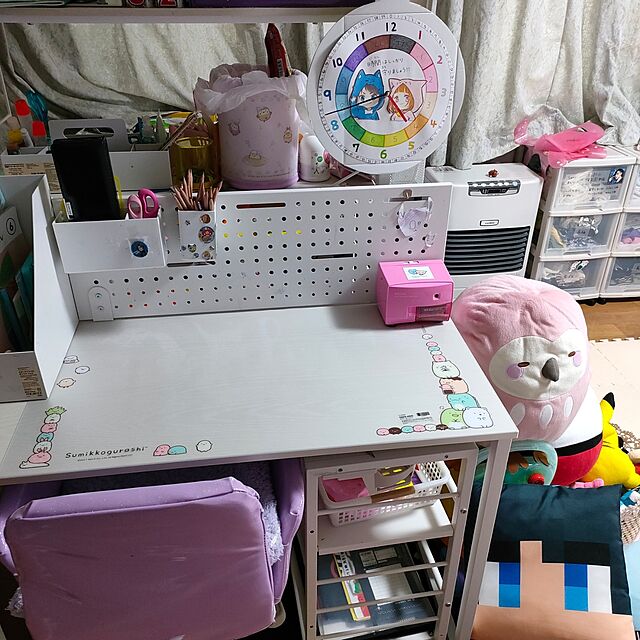 momomamaのニトリ-デスクマット(N M4-4SGすみっコぐらし) の家具・インテリア写真