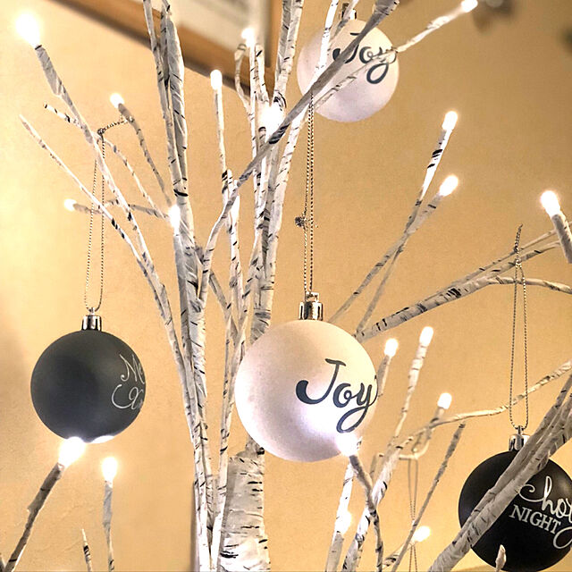 hamuの-クリスマスツリー 白樺 ツリー オーナメント セット 150 cm led 290球 内蔵 リモコン タイマー 付 ブランチツリー シラカバ 北欧 ウェルカムツリー cm22の家具・インテリア写真