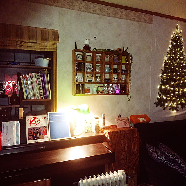 youyouの-クリスマスツリー タペストリー ツリータペストリー 150×100cm 場所を取らないクリスマスツリー タペストリーツリー もみの木・星バージョンもの家具・インテリア写真