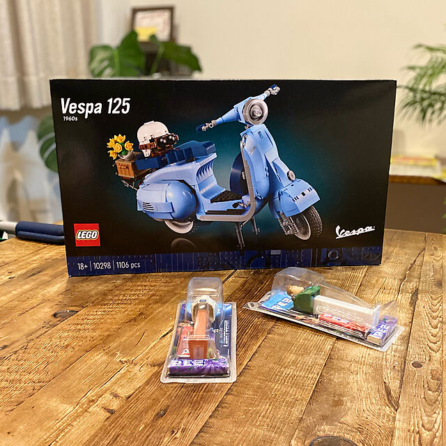 SS1978の-レゴ (LEGO) ベスパ125 10298 おもちゃ ブロック 乗り物 のりもの バイク 男の子 女の子 大人レゴの家具・インテリア写真