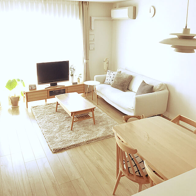 risaのニトリ-チェアパッド(T スクエア2)  【送料有料・玄関先迄納品】の家具・インテリア写真