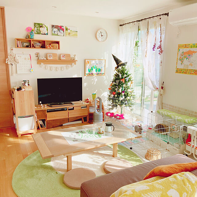 fumofumoのジェックス-ジェックス ラビットサークルH65 モダンリビング シルバー 幅50×高さ65㎝×6枚入りの家具・インテリア写真