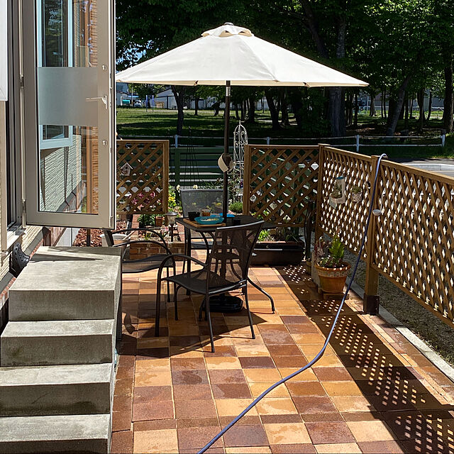 silverzephyrの-パラソル 傾く ガーデンパラソル アルミ 240cm アルミパラソル 日傘 ビーチパラソル アウトレット価格の家具・インテリア写真