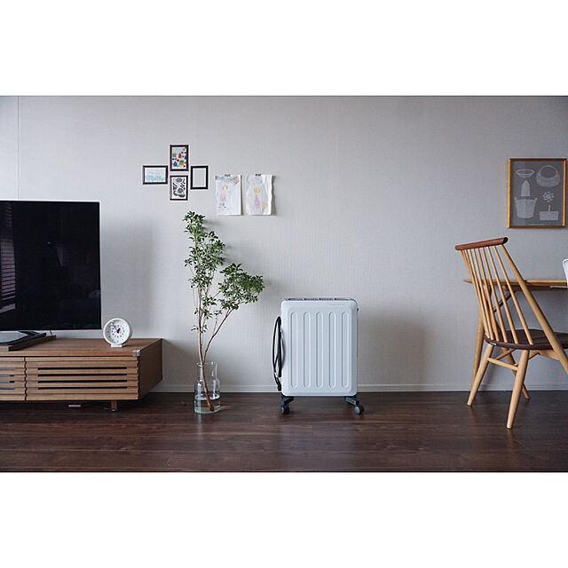 bunの-コロナ　DHS-1219（SW）ホワイトシルバー　自然対流形電気暖房機　ノイルヒートの家具・インテリア写真