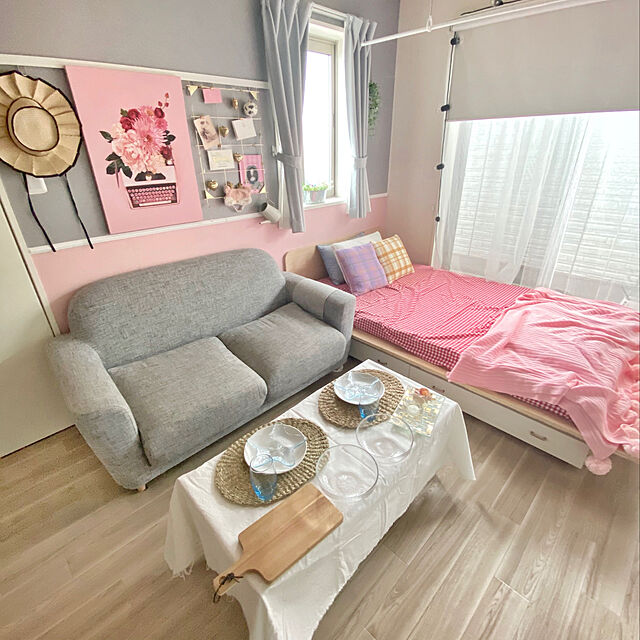 riririのニトリ-ランチョンマット(カルミュ Q) の家具・インテリア写真