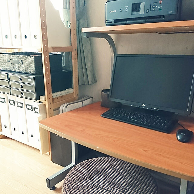 makiのニトリ-マガジンラック(タントDBR) の家具・インテリア写真